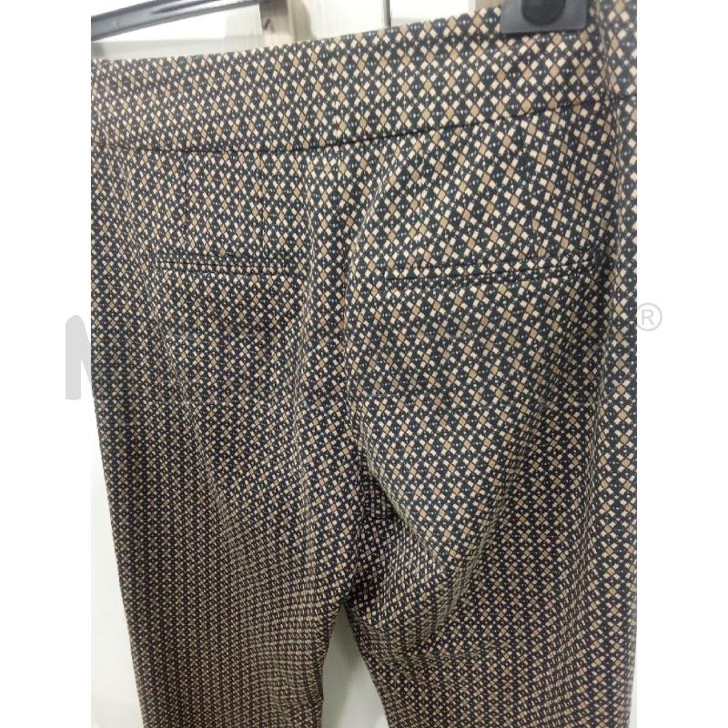 PANTALONE DONNA MARRONE E NERO MARELLA | Mercatino dell'Usato Benevento 3
