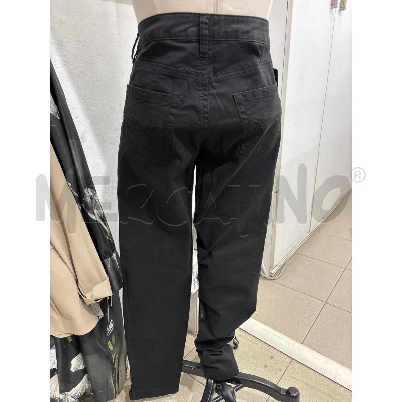 PANTALONE DONNA NERO MAXECO SPACCHETTI CAVIGLIA | Mercatino dell'Usato Benevento 3