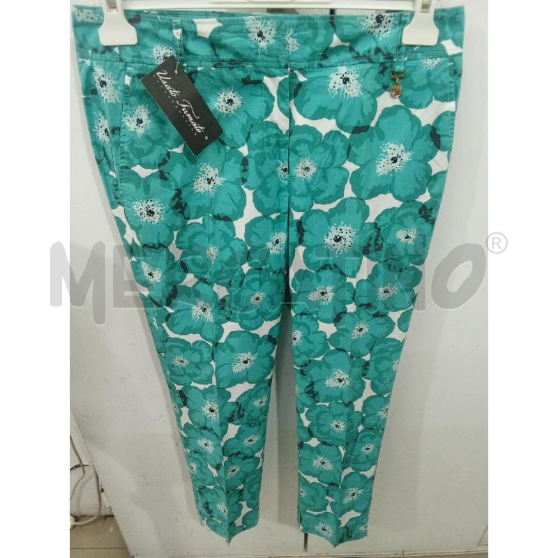 PANTALONE DONNA PENNYBLACK VERDE FIORI  | Mercatino dell'Usato Benevento 1