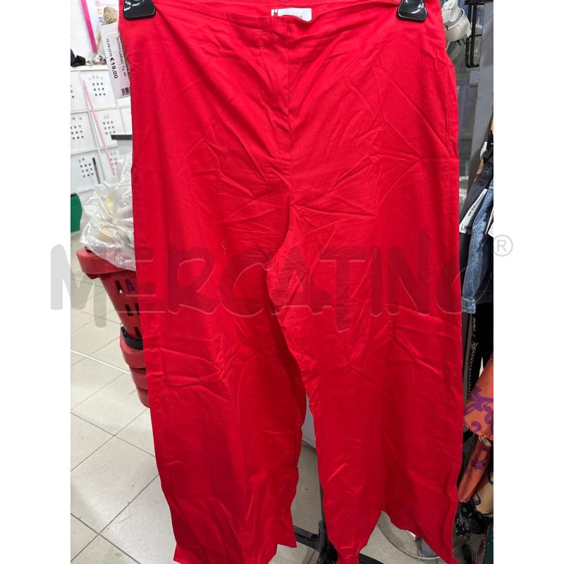 PANTALONE DONNA ROSSO MOTIVI LARGO | Mercatino dell'Usato Benevento 1