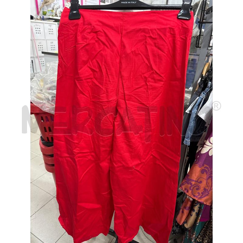 PANTALONE DONNA ROSSO MOTIVI LARGO | Mercatino dell'Usato Benevento 2