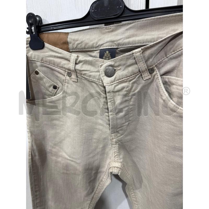 PANTALONE JEANS BEIGE DONDUP PIU BOTTONI  | Mercatino dell'Usato Benevento 2