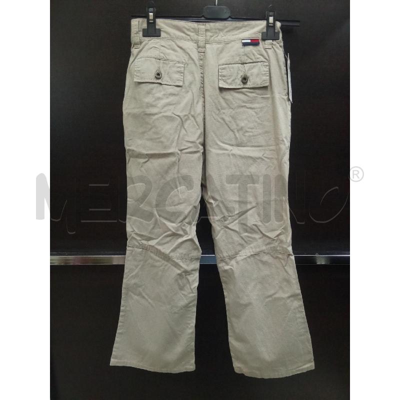 PANTALONE RAGAZZA BEIGE TOMMY JEANS | Mercatino dell'Usato Benevento 2