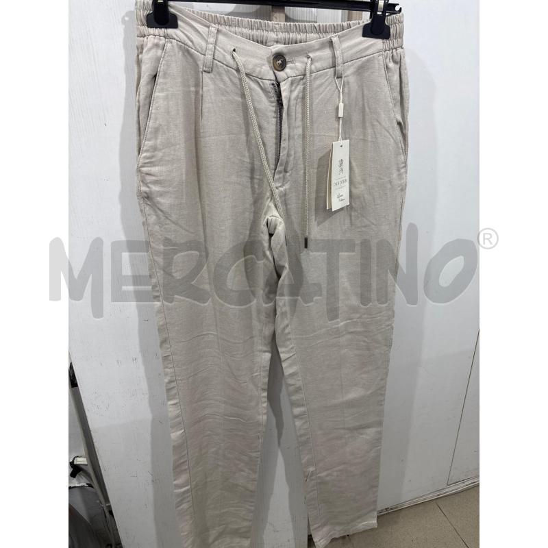 PANTALONE UOMO BEIGE MOLLA IN VITA DAN JOHN | Mercatino dell'Usato Benevento 1