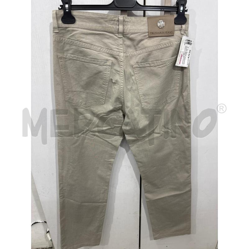 PANTALONE UOMO BEIGE TRUSSARDI JEANS | Mercatino dell'Usato Benevento 2
