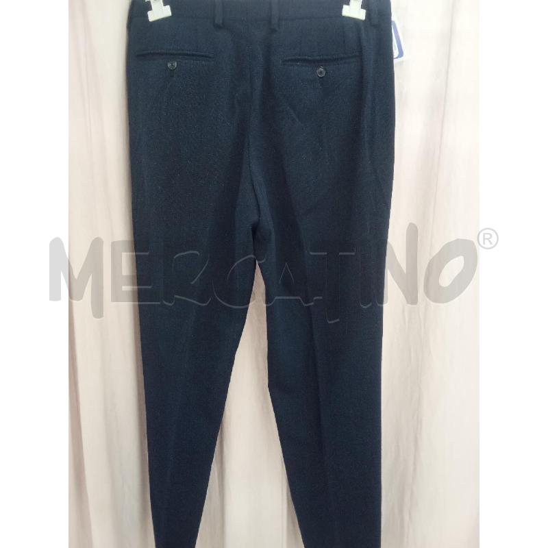PANTALONE UOMO BLU IN TESSUTO MODELLO CLASSICO ZARA | Mercatino dell'Usato Benevento 3