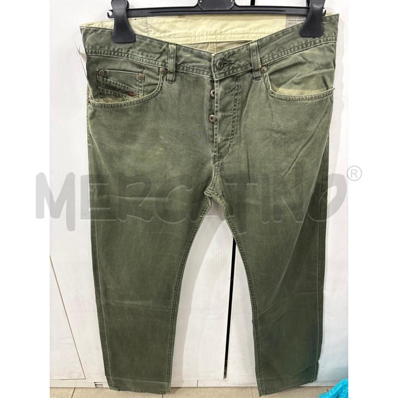 PANTALONE UOMO DIESEL VERDE SFUMATO  | Mercatino dell'Usato Benevento 1
