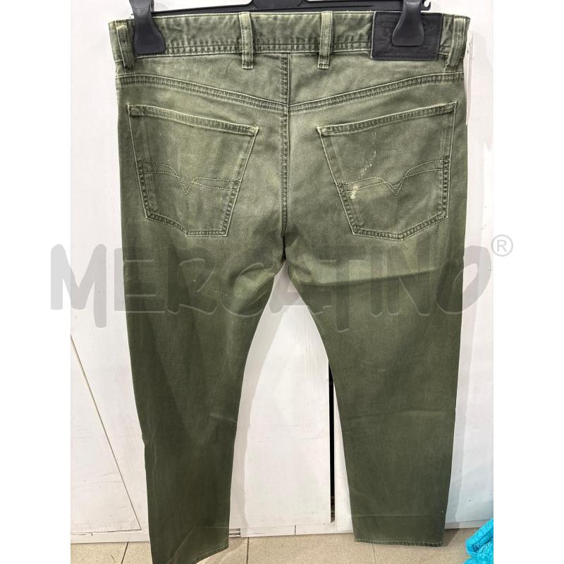 PANTALONE UOMO DIESEL VERDE SFUMATO  | Mercatino dell'Usato Benevento 3