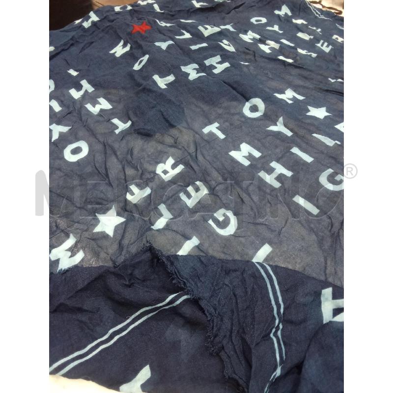 PASHMINA BLU LOGATA TOMMY HILFIGER | Mercatino dell'Usato Benevento 2