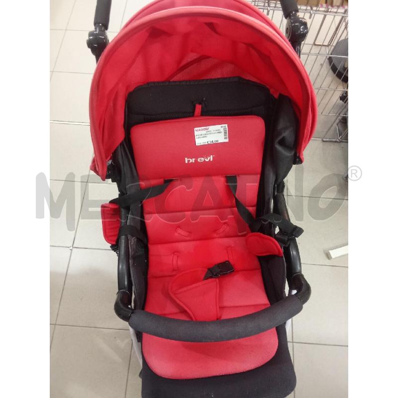 PASSEGGINO ROSSO BREVI LEGGERO  | Mercatino dell'Usato Benevento 4