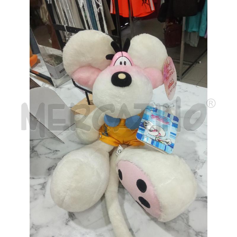 PELUCHE BIANCO DIDDLE CON CARTELLINO | Mercatino dell'Usato Benevento 1