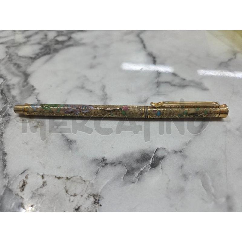 PENNA A SFERA METALLO DECORATA STILE ORIENTALE | Mercatino dell'Usato Benevento 1