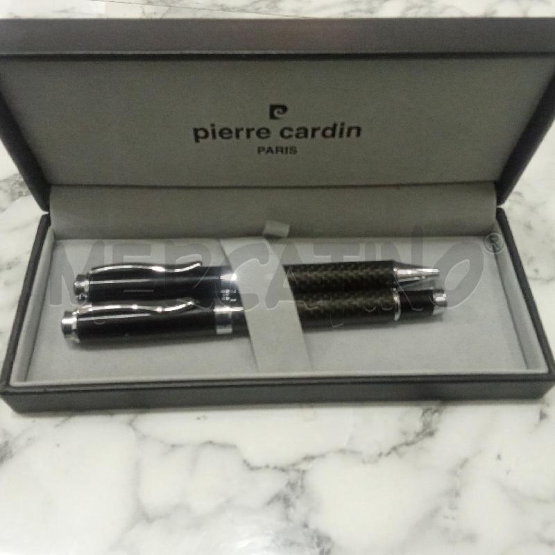 PENNE COPPIA PIERRE CARDIN STILO+BIRO NERE GRIGIE | Mercatino dell'Usato Benevento 4