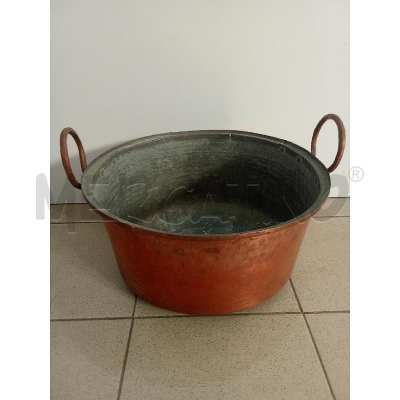 PENTOLA RAMATA MANICI ANELLI 43CM | Mercatino dell'Usato Benevento 1