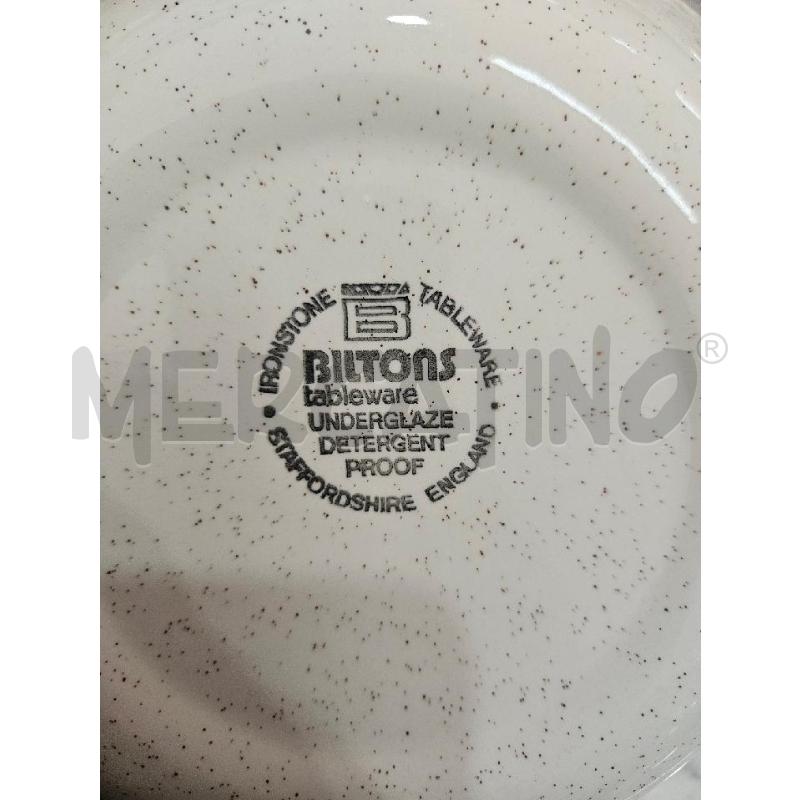 PIATTI PZ. CER BEIGE GHIRIGHORI MARRONI  | Mercatino dell'Usato Benevento 3