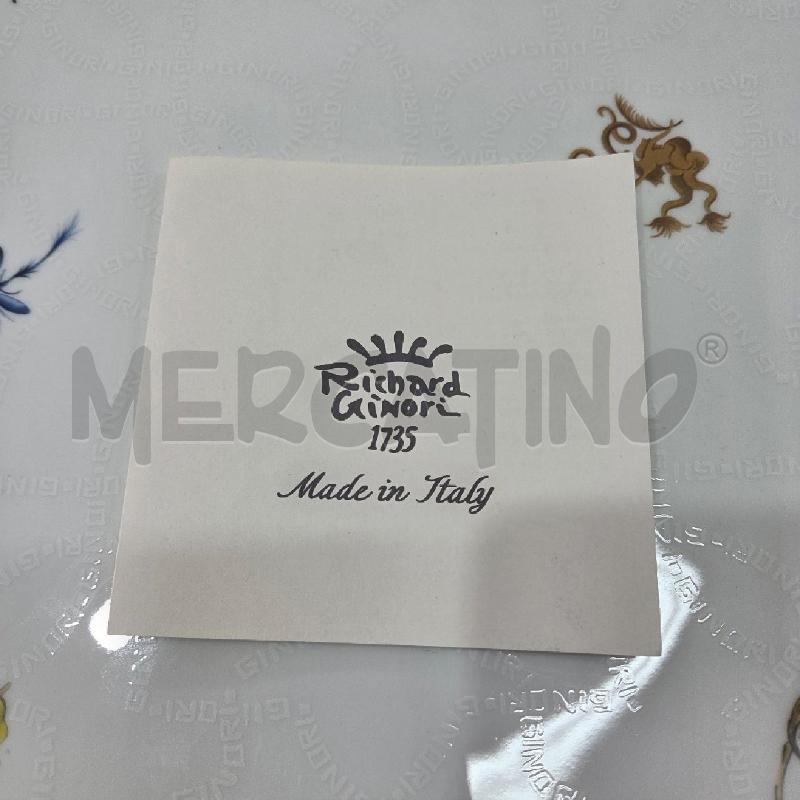 PIATTO CER ARCADIA RICHARD GINORI DISEGNINI FARFALLA FIORE | Mercatino dell'Usato Benevento 4