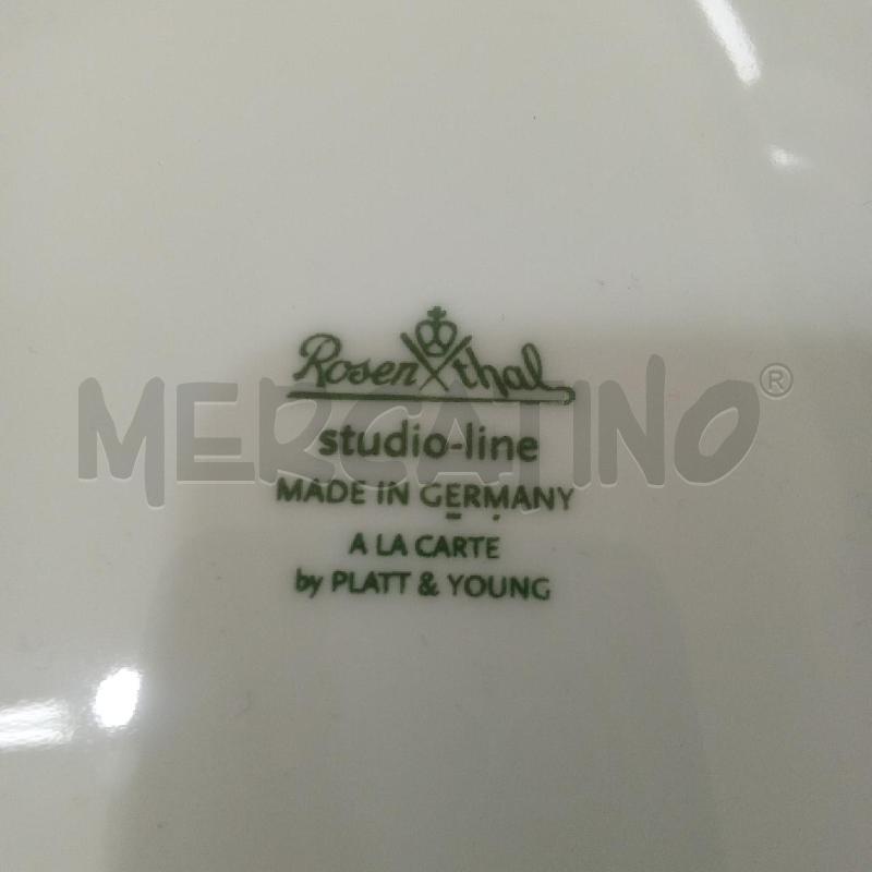PIATTO CER OVALE DA PORTATA ROSENTHAL  | Mercatino dell'Usato Benevento 3