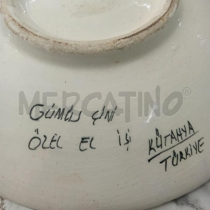 PIATTO DECORATIVO CER STILE ORIENTALE DISEGNI | Mercatino dell'Usato Benevento 3
