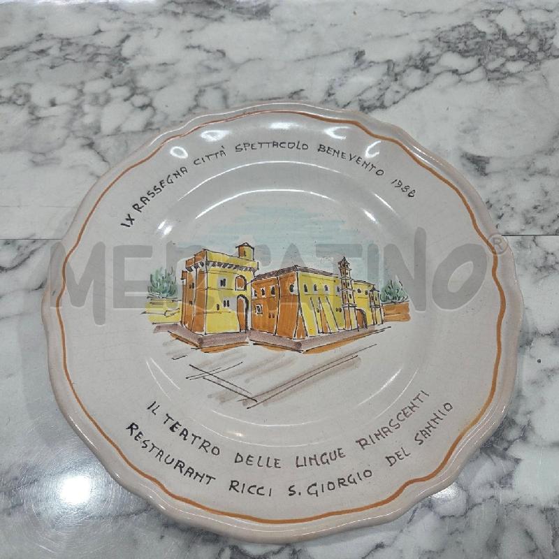PIATTO TERRACOTTA APPENDINO CASA GIALLA S LORENZELLO | Mercatino dell'Usato Benevento 1