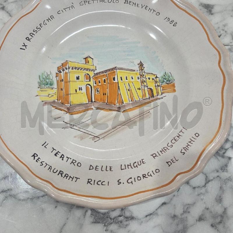 PIATTO TERRACOTTA APPENDINO CASA GIALLA S LORENZELLO | Mercatino dell'Usato Benevento 3