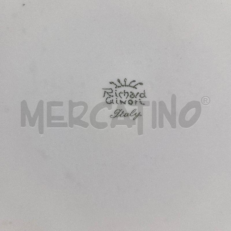 PIATTO TORTA CER BIANCO DISEGNO CASA BLU RICHARD GINORI | Mercatino dell'Usato Benevento 3