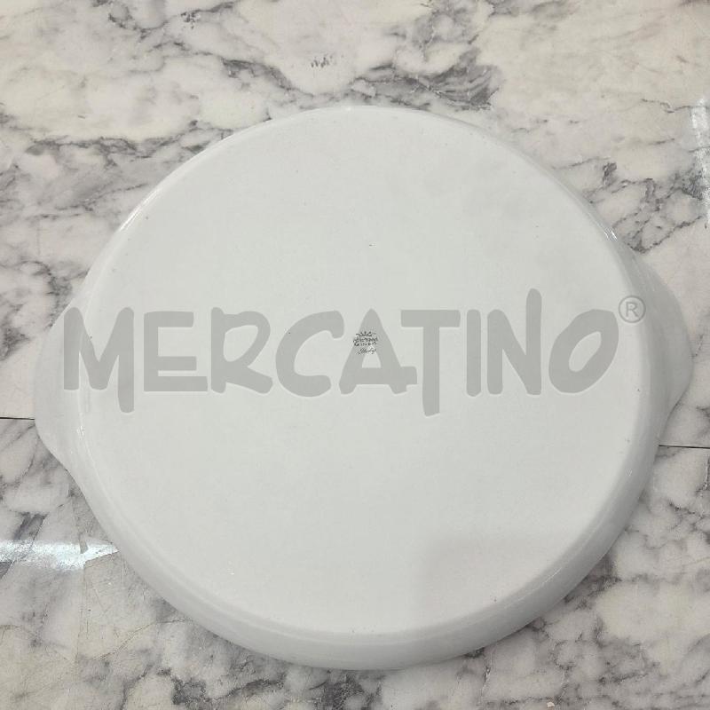 PIATTO TORTA CER BIANCO DISEGNO CASA BLU RICHARD GINORI | Mercatino dell'Usato Benevento 4