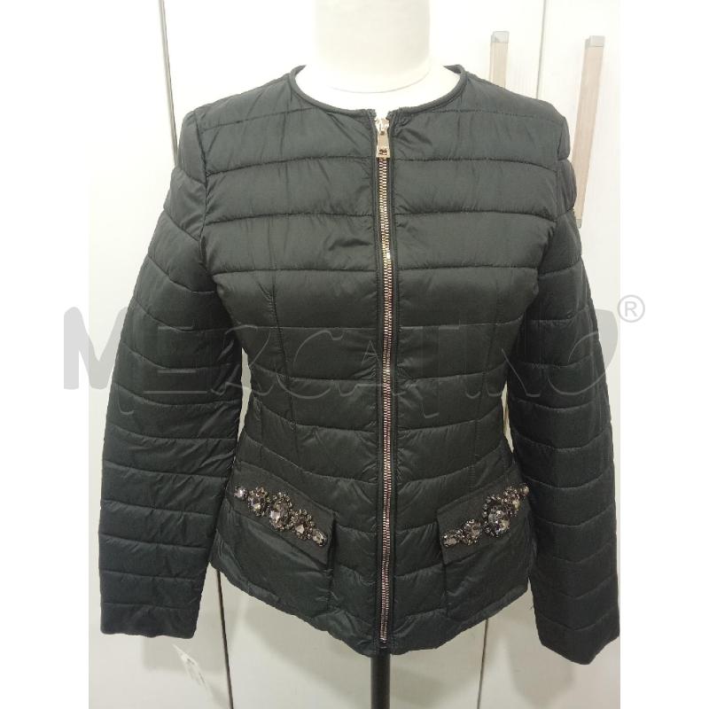 PIUMINO DONNA NERO MOTIVI | Mercatino dell'Usato Benevento 1
