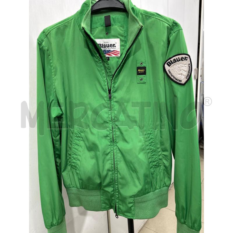 PIUMINO UOMO BLAUER VERDE CON MOLLE AL BORDO | Mercatino dell'Usato Benevento 1