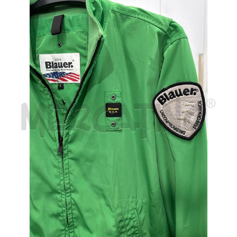 PIUMINO UOMO BLAUER VERDE CON MOLLE AL BORDO | Mercatino dell'Usato Benevento 2