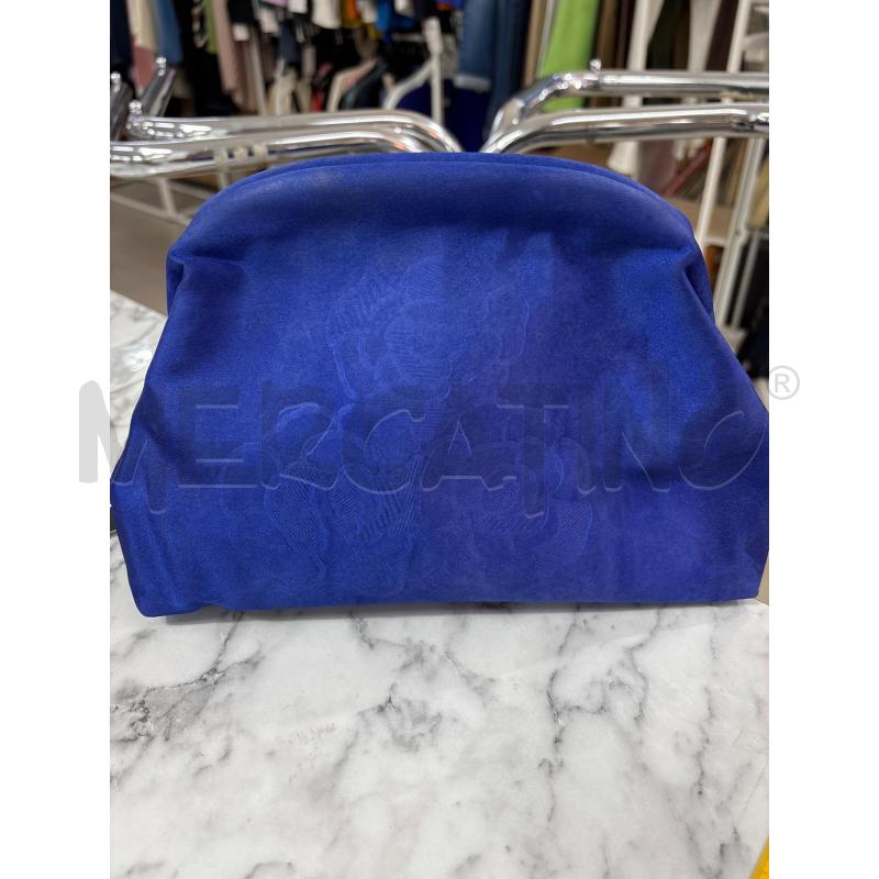 POCHETTE BEAUTY BLU RANIERO GATTINONI  | Mercatino dell'Usato Benevento 1