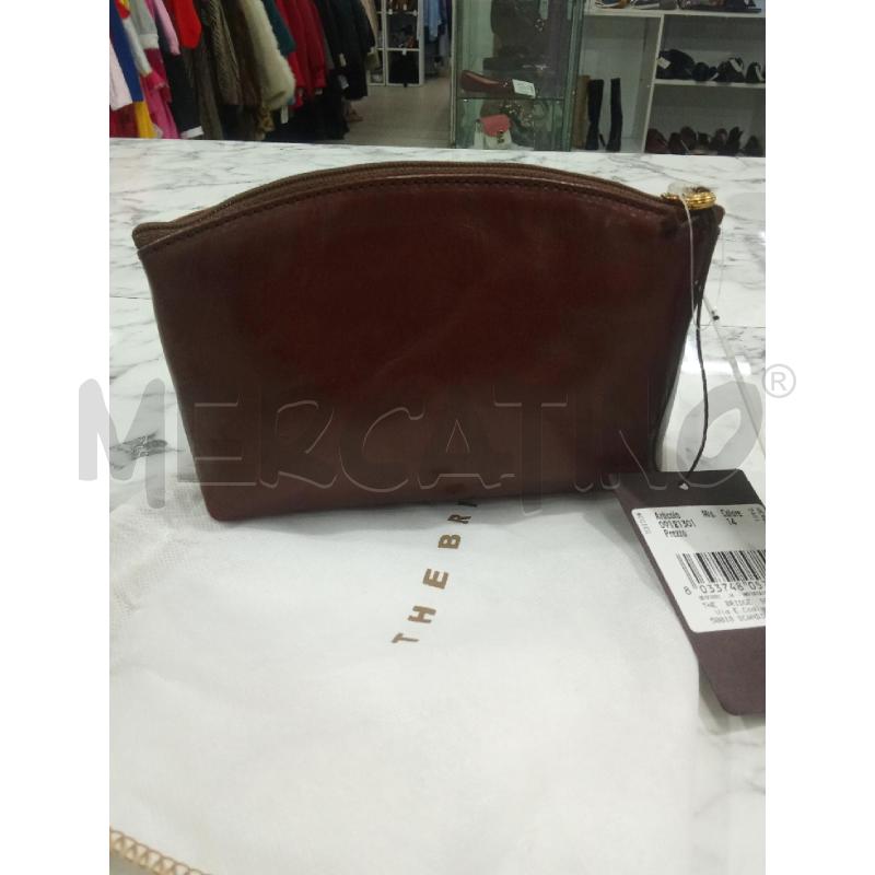 POCHETTE BEAUTY THE BRIDGE MARRONE | Mercatino dell'Usato Benevento 3