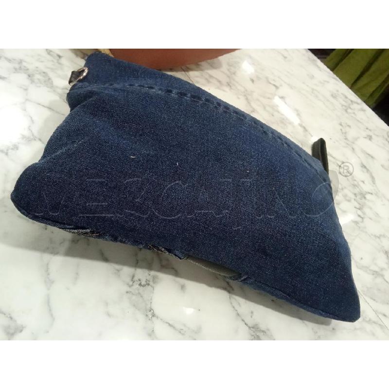 POCHETTE DENIM SCURO MINNIE LEVIS CON TRACOLLA E POLSIERA | Mercatino dell'Usato Benevento 3