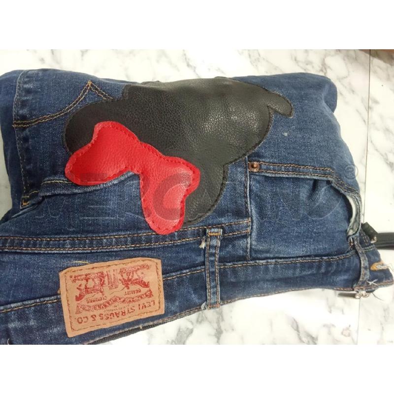 POCHETTE DENIM SCURO MINNIE LEVIS CON TRACOLLA E POLSIERA | Mercatino dell'Usato Benevento 4