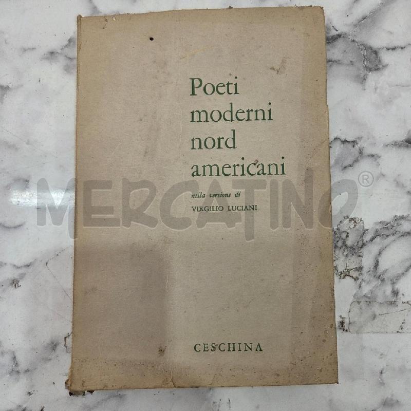 POETI MODERNI NORD AMERICANI | Mercatino dell'Usato Benevento 1