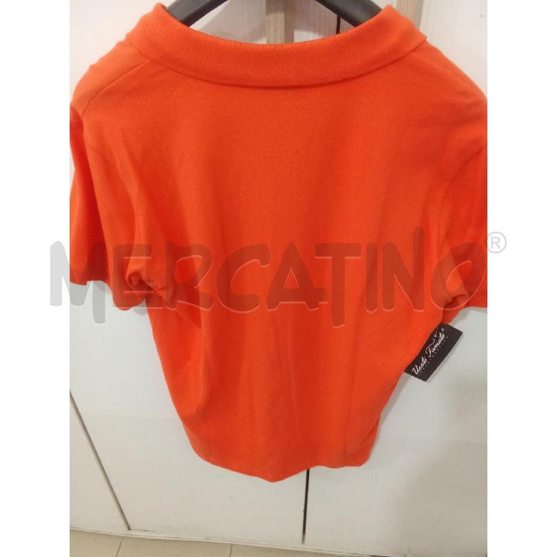 POLO UOMO ARANCIONE | Mercatino dell'Usato Benevento 3