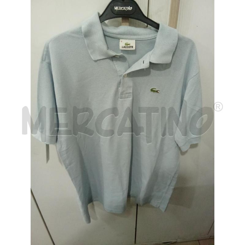 POLO UOMO AZZURRA LACOSTE | Mercatino dell'Usato Benevento 1