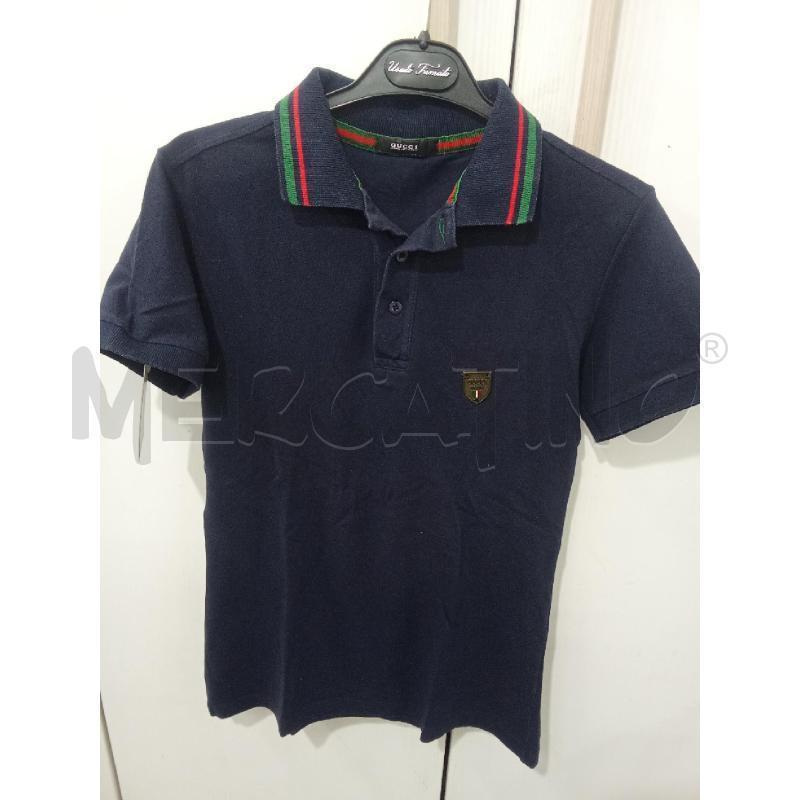 POLO UOMO BLU GUCCI | Mercatino dell'Usato Benevento 1