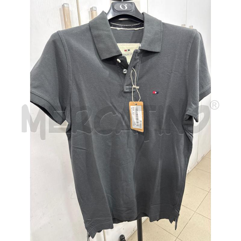 POLO UOMO GRIGIO SCURO WEBB&SCOTT | Mercatino dell'Usato Benevento 1