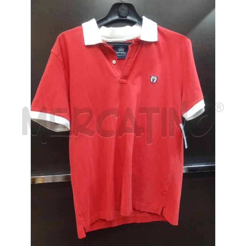POLO UOMO ROSSA POSILLIPO LOGO CORNETTO 1938 | Mercatino dell'Usato Benevento 1