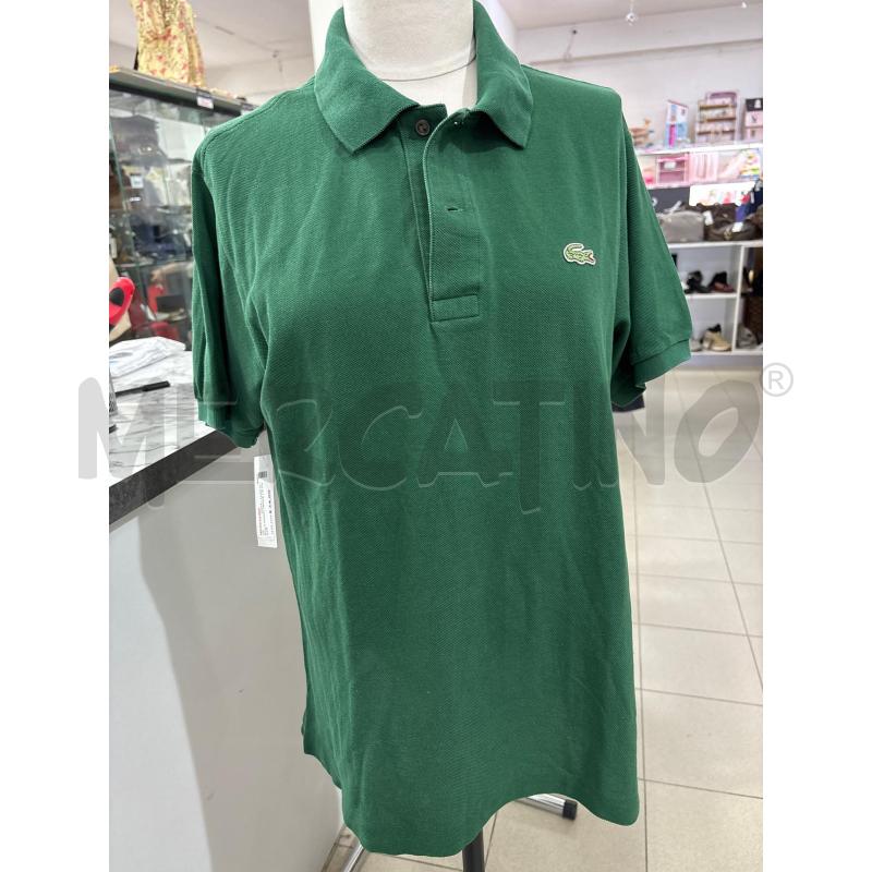 POLO UOMO VERDE LA COSTE  | Mercatino dell'Usato Benevento 1