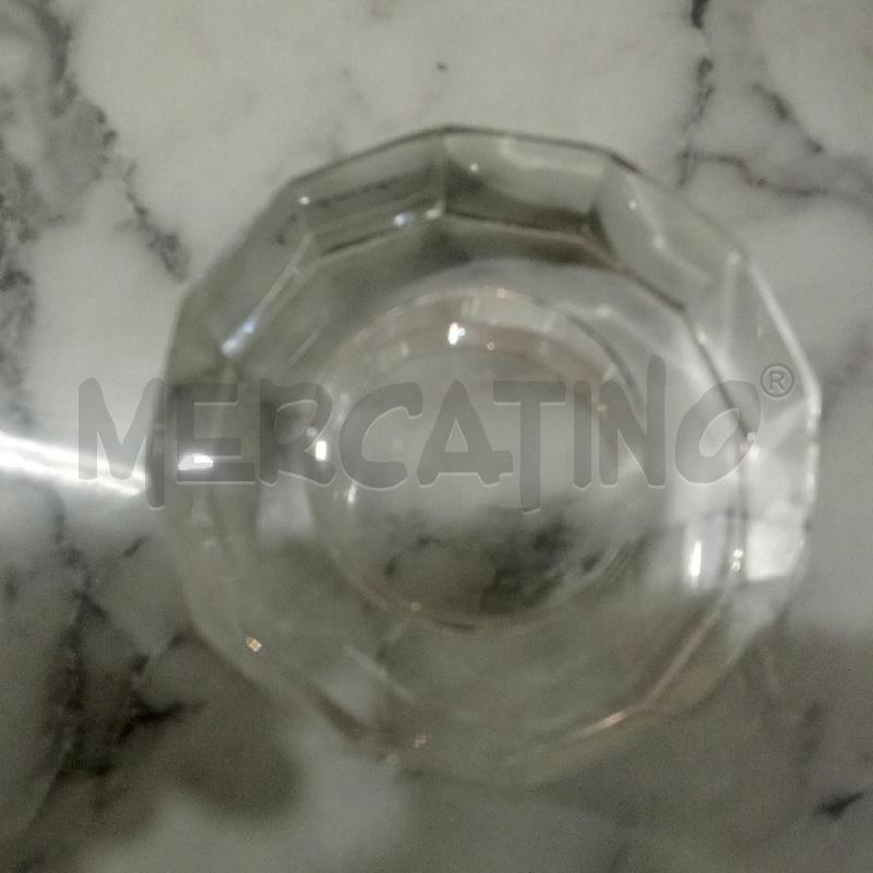 PORTA CANDELA BASSO VETRO VILELROY BOCH | Mercatino dell'Usato Benevento 3