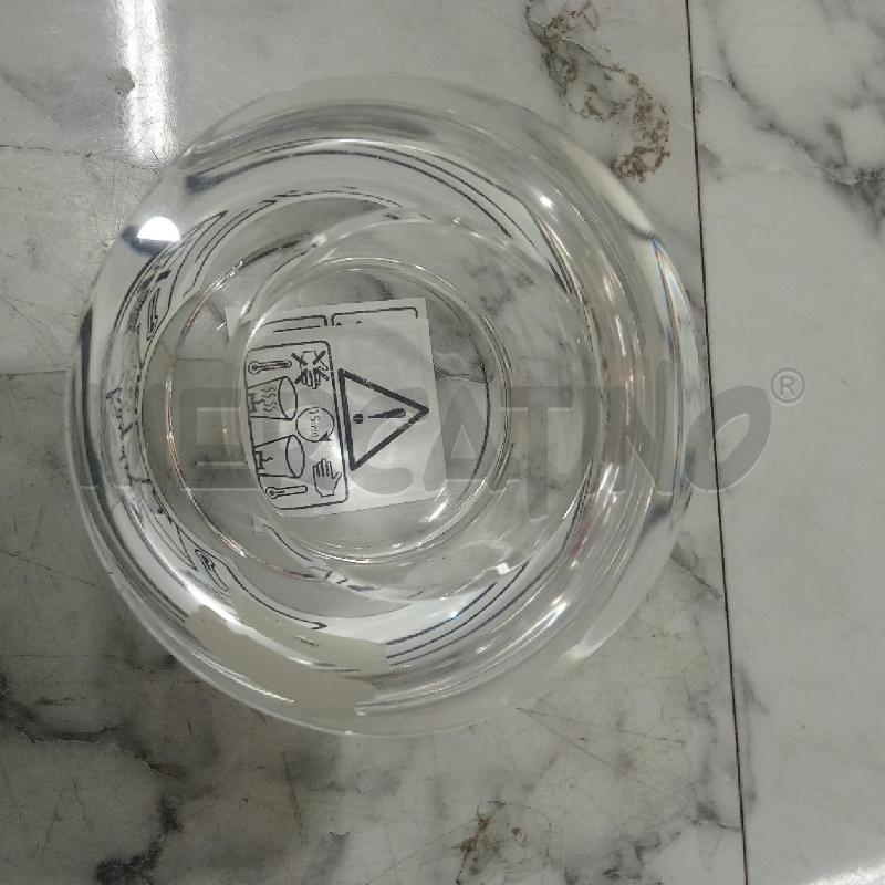 PORTA CANDELA VETRO FORMA BICCHIERE VILLEROY BOCH MEDIO | Mercatino dell'Usato Benevento 3