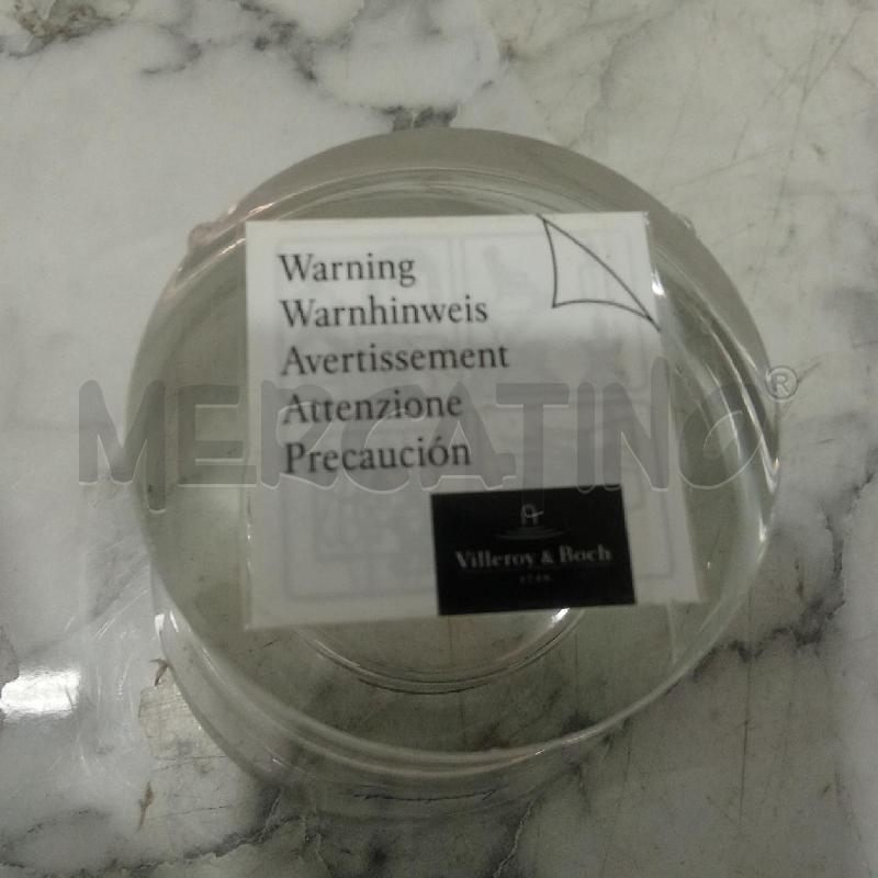 PORTA CANDELA VETRO FORMA BICCHIERE VILLEROY BOCH MEDIO | Mercatino dell'Usato Benevento 4