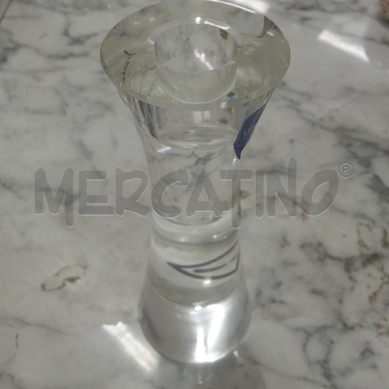 PORTA CANDELA VETRO VILLEROY BOCH ALTO | Mercatino dell'Usato Benevento 1