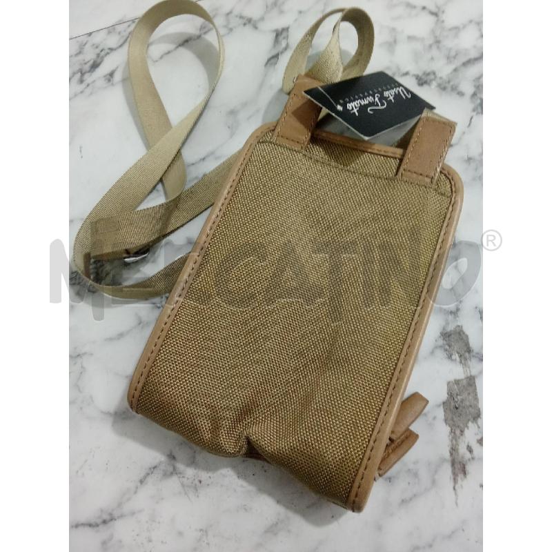 PORTA CELLULARE UOMO PIQUADRO BEIGE  | Mercatino dell'Usato Benevento 3