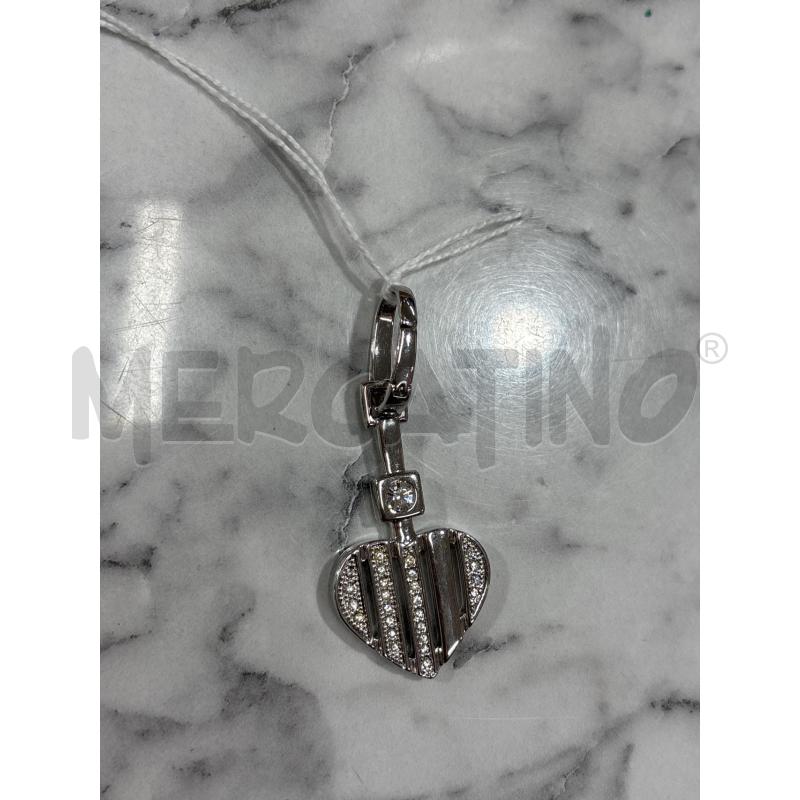 PORTA CHIAVI PIERRE LANG CUORE GRIGIO | Mercatino dell'Usato Benevento 1