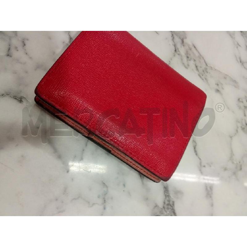 PORTA FOGLIO FURLA FUCSIA INTERNO ROSA  | Mercatino dell'Usato Benevento 4