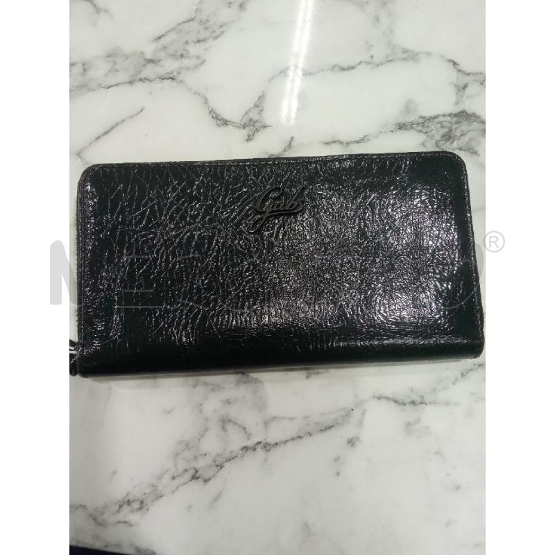 PORTA FOGLIO NERO GABS ZIP AROUNSD | Mercatino dell'Usato Benevento 1