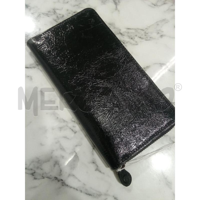 PORTA FOGLIO NERO GABS ZIP AROUNSD | Mercatino dell'Usato Benevento 2