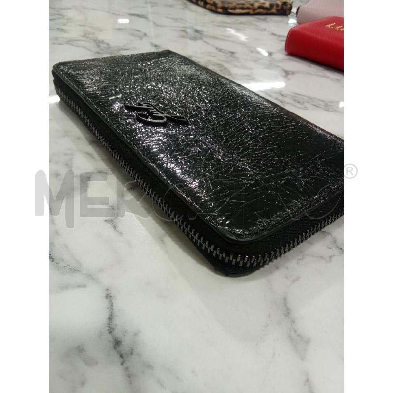 PORTA FOGLIO NERO GABS ZIP AROUNSD | Mercatino dell'Usato Benevento 3